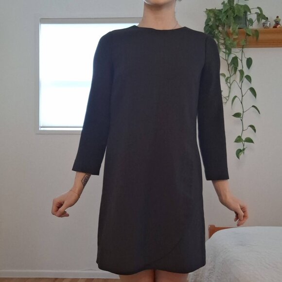 J. Crew Black Shift Dress - Picture 2 of 7